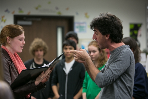 Photos: Tony Winner Jason Robert Brown & OCSA Rehearsing for PERFORMING W/ PROS Concert, 2/1-2 Image