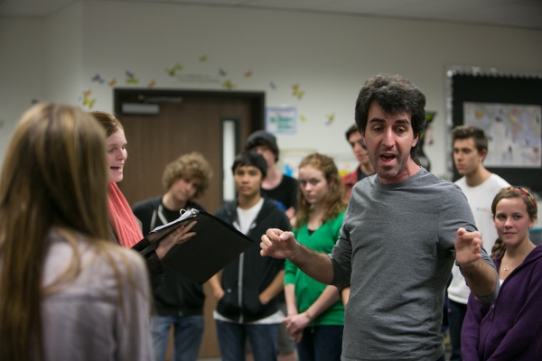 Photos: Tony Winner Jason Robert Brown & OCSA Rehearsing for PERFORMING W/ PROS Concert, 2/1-2 Image