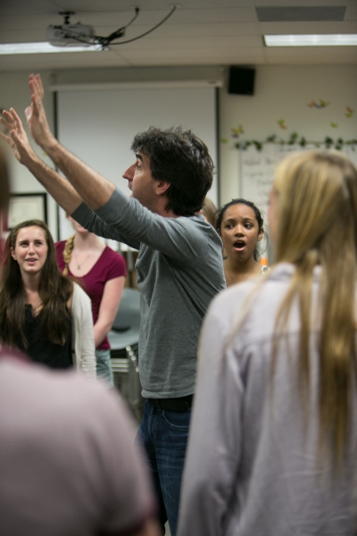 Photos: Tony Winner Jason Robert Brown & OCSA Rehearsing for PERFORMING W/ PROS Concert, 2/1-2 Image