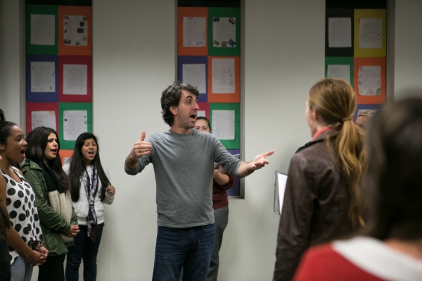 Photos: Tony Winner Jason Robert Brown & OCSA Rehearsing for PERFORMING W/ PROS Concert, 2/1-2 Image
