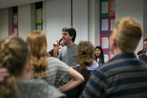 Photos: Tony Winner Jason Robert Brown & OCSA Rehearsing for PERFORMING W/ PROS Concert, 2/1-2 Image