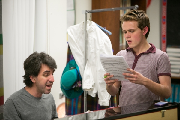 Photos: Tony Winner Jason Robert Brown & OCSA Rehearsing for PERFORMING W/ PROS Concert, 2/1-2 Image