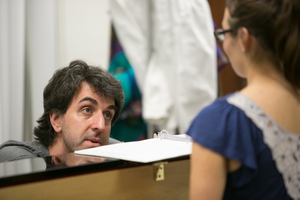 Photos: Tony Winner Jason Robert Brown & OCSA Rehearsing for PERFORMING W/ PROS Concert, 2/1-2 Image