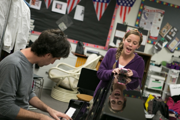 Photos: Tony Winner Jason Robert Brown & OCSA Rehearsing for PERFORMING W/ PROS Concert, 2/1-2 Image