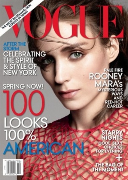 Photo Coverage: Rooney Mara's Vogue Cover Image