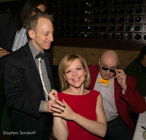 Scott Siegel, Emily Bergl, Will Friedwald Photo