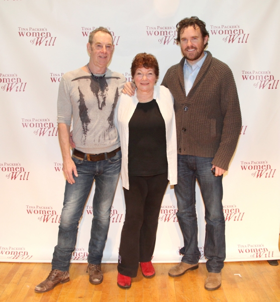 Nigel Gore, Tina Packer & director Eric Tucker Photo