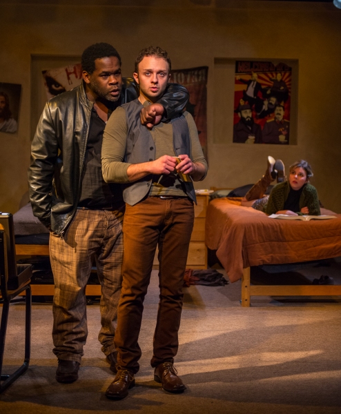 Photo Flash: First Look at The Amoralists' COLLISION at Rattlestick Image