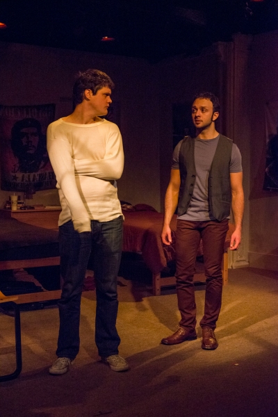 Photo Flash: First Look at The Amoralists' COLLISION at Rattlestick Image