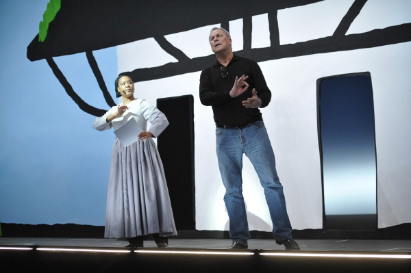 Photo Flash: First Look at Robert Wilson's ZINNIAS - THE LIFE OF CLEMENTINE HUNTER World Premiere Image
