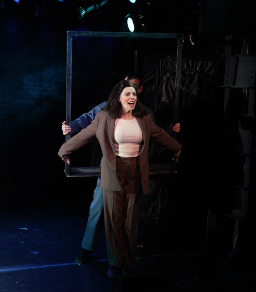 Photo Coverage: Pamela Bob and Sean McDermott in Rehearsal for SILENCE! THE MUSICAL Image
