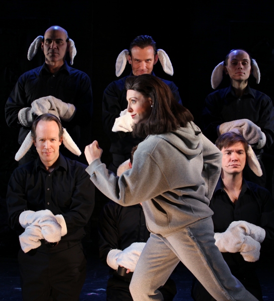 Photo Coverage: Pamela Bob and Sean McDermott in Rehearsal for SILENCE! THE MUSICAL Image