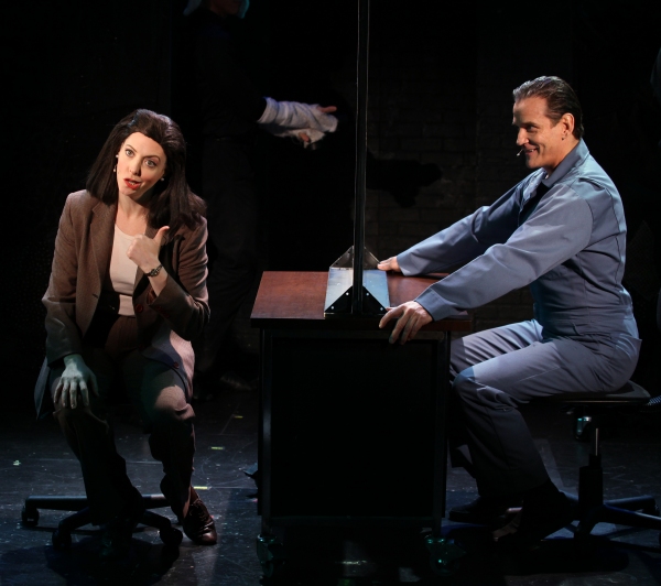 Photo Coverage: Pamela Bob and Sean McDermott in Rehearsal for SILENCE! THE MUSICAL Image