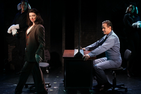 Photo Coverage: Pamela Bob and Sean McDermott in Rehearsal for SILENCE! THE MUSICAL Image