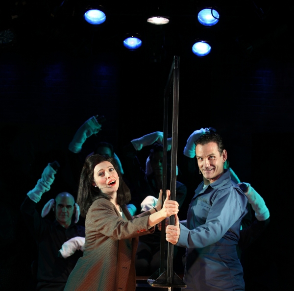 Photo Coverage: Pamela Bob and Sean McDermott in Rehearsal for SILENCE! THE MUSICAL Image