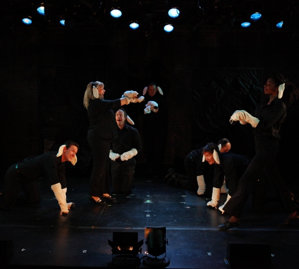 Photo Coverage: Pamela Bob and Sean McDermott in Rehearsal for SILENCE! THE MUSICAL Image