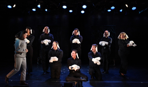Photo Coverage: Pamela Bob and Sean McDermott in Rehearsal for SILENCE! THE MUSICAL Image