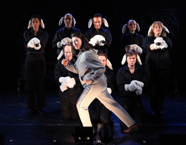 Photo Coverage: Pamela Bob and Sean McDermott in Rehearsal for SILENCE! THE MUSICAL Image