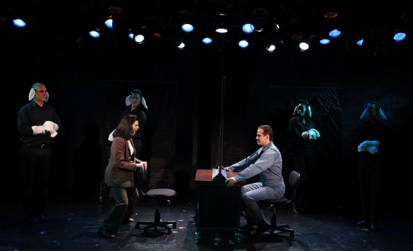 Photo Coverage: Pamela Bob and Sean McDermott in Rehearsal for SILENCE! THE MUSICAL Image