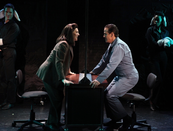 Photo Coverage: Pamela Bob and Sean McDermott in Rehearsal for SILENCE! THE MUSICAL Image