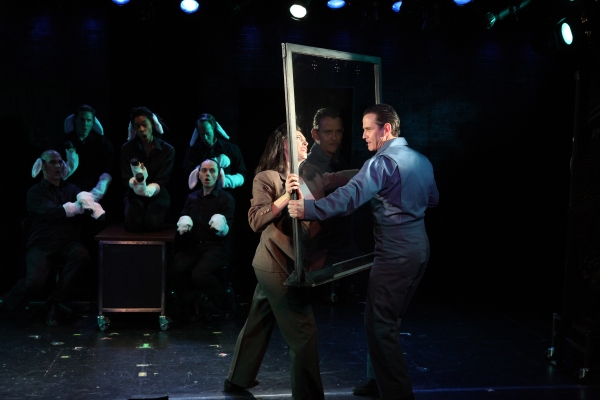Photo Coverage: Pamela Bob and Sean McDermott in Rehearsal for SILENCE! THE MUSICAL Image