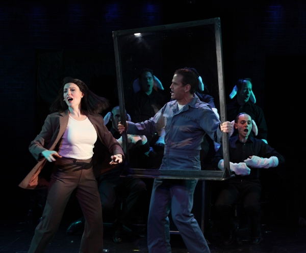 Photo Coverage: Pamela Bob and Sean McDermott in Rehearsal for SILENCE! THE MUSICAL Image