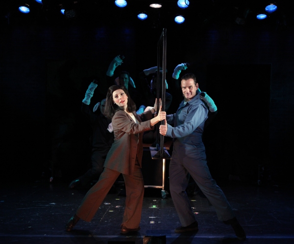 Photo Coverage: Pamela Bob and Sean McDermott in Rehearsal for SILENCE! THE MUSICAL Image