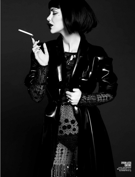 Photo Flash: Katharine McPhee Channels Co-Star Anjelica Huston in Photoshoot Image