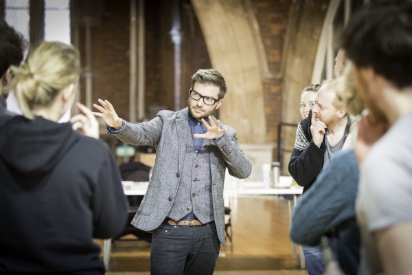 Photo Flash: James McAvoy, Claire Foy and More in Rehearsal for MACBETH Image