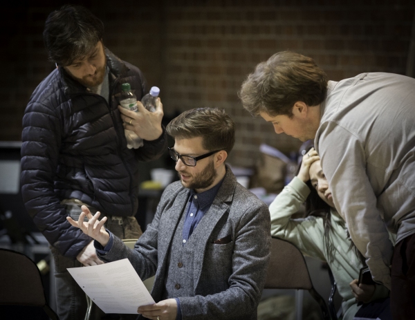Photo Flash: James McAvoy, Claire Foy and More in Rehearsal for MACBETH Image