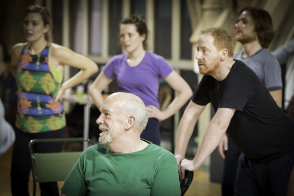 Photo Flash: James McAvoy, Claire Foy and More in Rehearsal for MACBETH Image