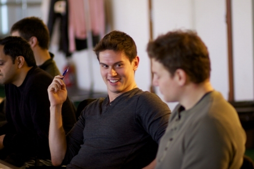 Photo Flash: Sneek Peek at Troy West, JJ Phillips and More in Rehearsals for BENGAL TIGER AT THE BAGHDAD ZOO Image