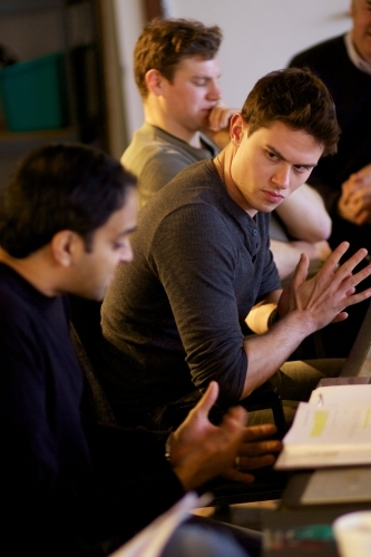 Photo Flash: Sneek Peek at Troy West, JJ Phillips and More in Rehearsals for BENGAL TIGER AT THE BAGHDAD ZOO Image