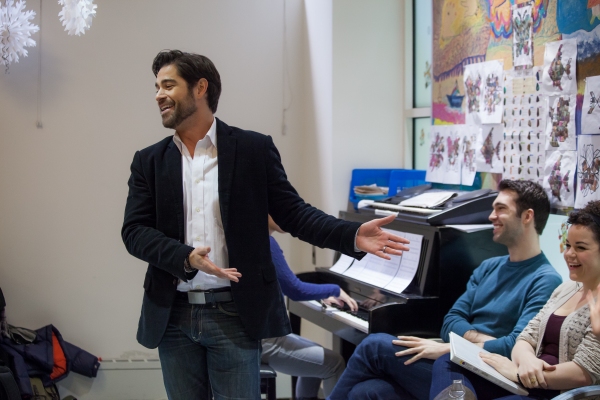 Photo Flash: Cast from Broadway's EVITA Joins Forces with Sing For Your Seniors Image
