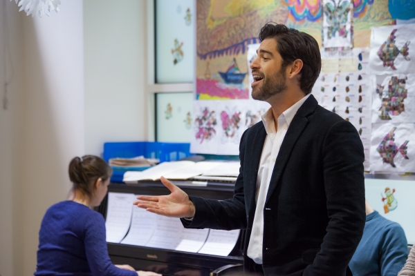 Photo Flash: Cast from Broadway's EVITA Joins Forces with Sing For Your Seniors Image