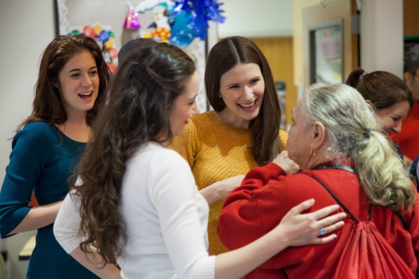 Photo Flash: Cast from Broadway's EVITA Joins Forces with Sing For Your Seniors Image