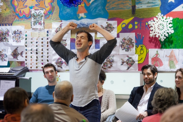 Photo Flash: Cast from Broadway's EVITA Joins Forces with Sing For Your Seniors Image