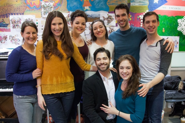Photo Flash: Cast from Broadway's EVITA Joins Forces with Sing For Your Seniors Image