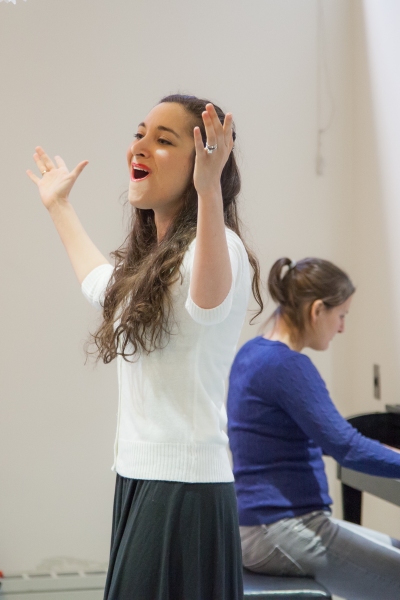 Photo Flash: Cast from Broadway's EVITA Joins Forces with Sing For Your Seniors Image