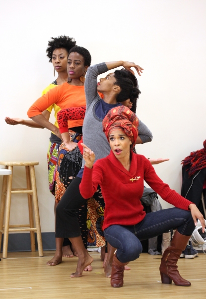 Photo Coverage: FELA! National Tour Cast Meets the Press- Michelle Williams and More! 