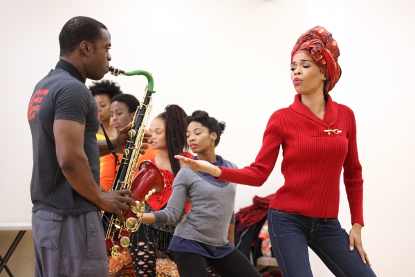 Photo Coverage: FELA! National Tour Cast Meets the Press- Michelle Williams and More! Image