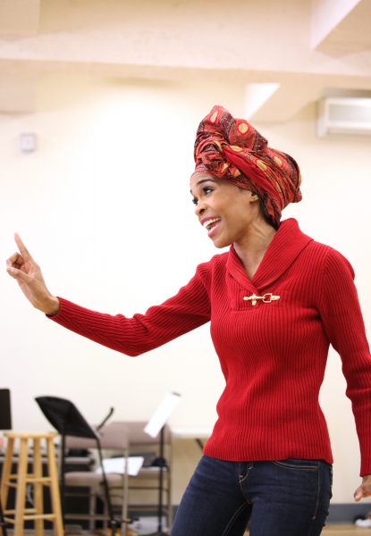 Photo Coverage: FELA! National Tour Cast Meets the Press- Michelle Williams and More! Image