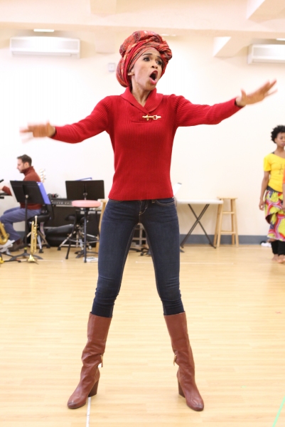 Photo Coverage: FELA! National Tour Cast Meets the Press- Michelle Williams and More! Image