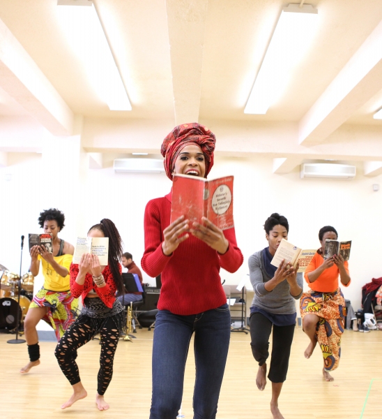 Photo Coverage: FELA! National Tour Cast Meets the Press- Michelle Williams and More! Image