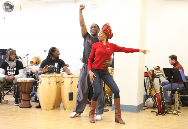 Photo Coverage: FELA! National Tour Cast Meets the Press- Michelle Williams and More! Image