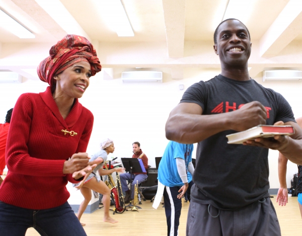 Photo Coverage: FELA! National Tour Cast Meets the Press- Michelle Williams and More! Image
