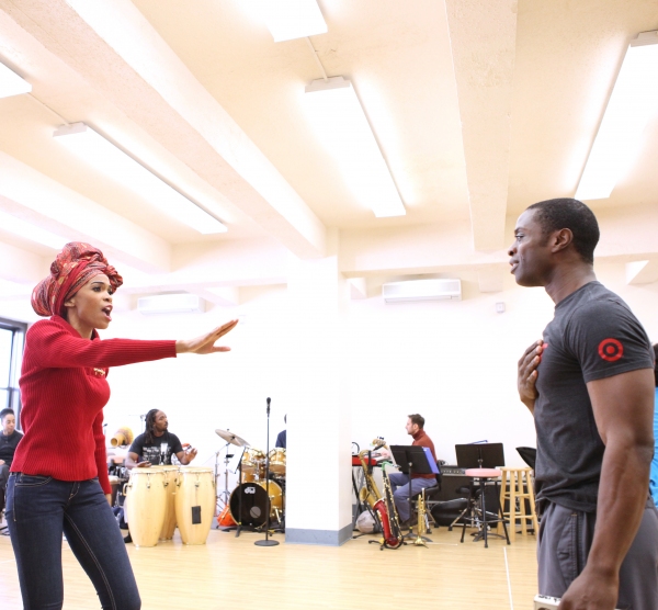 Photo Coverage: FELA! National Tour Cast Meets the Press- Michelle Williams and More! Image