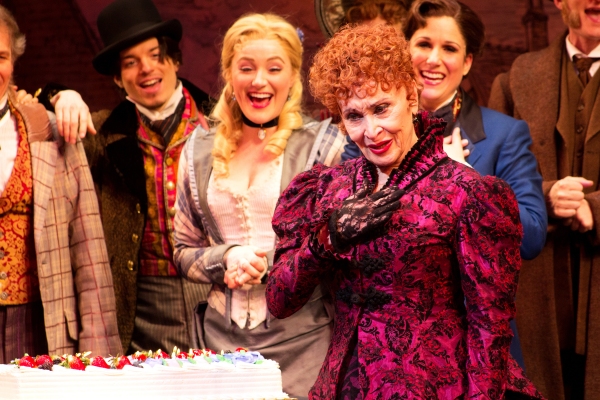 Chita Rivera and the cast of The Mystery of Edwin Drood
 Photo