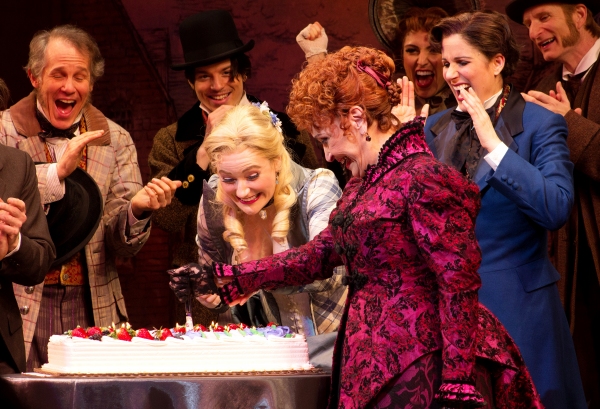 Chita Rivera and the cast of The Mystery of Edwin Drood
 Photo