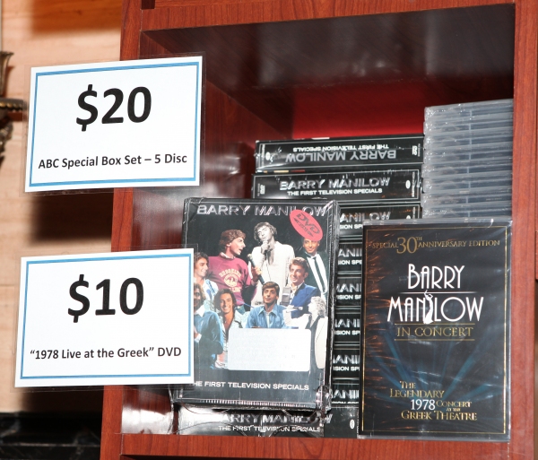 Photo Coverage: Inside the Merchandise Booth at MANILOW ON BROADWAY Image